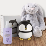 Sleepy bunny baby gift set