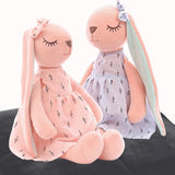 Rosy Rabbit sleepy plush toy