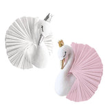 Swan Princess - 3D plush nursery wall decoration