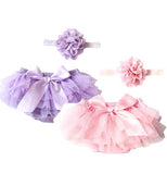 Baby ruffle bum tutu nappy covers with matching headband VARIOUS COLOURS