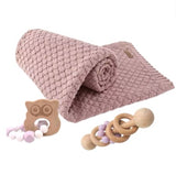 Beech baby gift box (3 piece set) Pink